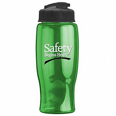 QUALITY RESOURCE GROUP TB27UCF Water Bottle 27oz. Green