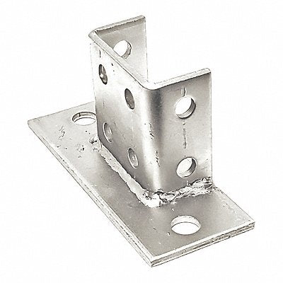 VAST V71SQSS Strut Channel Fitting Silver 1/4