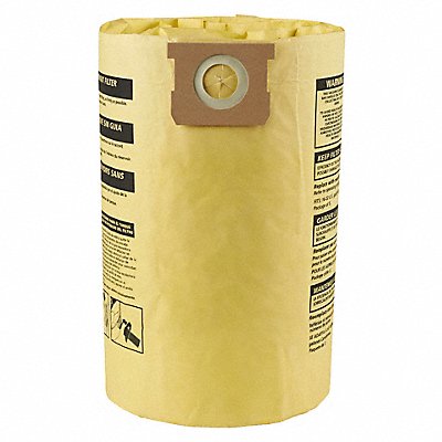 SHOP-VAC 9067333 Vacuum Bags Non-Reusable Dry Paper PK2