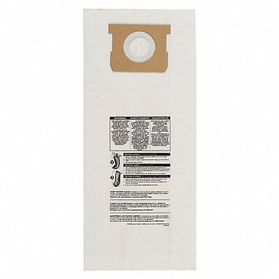SHOP-VAC 9193200 Vacuum Bags Non-Reusable Dry Paper PK3