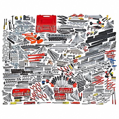 PROTO JCS1258MASBX2B Master Tool Set 1 258 PCS Easy Grip