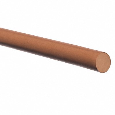 GRAINGER ZUSARC1254 K4781 Viton Round Cord 5.7mm D 50 L 75A Brown
