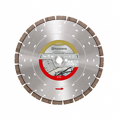HUSQVARNA 599494735 Diamond Saw Blade 9 3/64 in Dry
