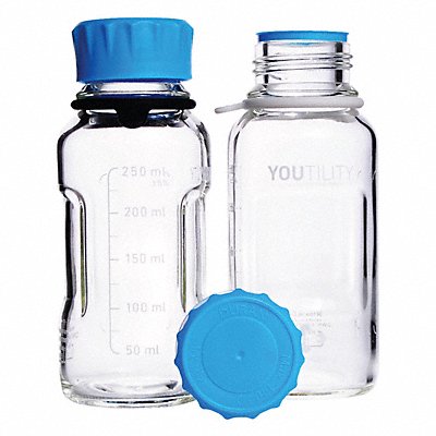 DURAN 218813653 Bottle 158 mm H Clear 66 mm Dia PK4
