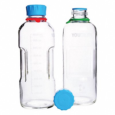 DURAN 218815457 Bottle 253 mm H Clear 93 mm Dia PK4