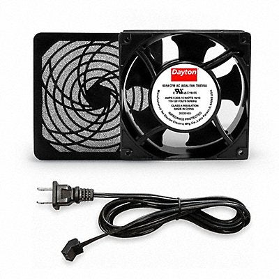 DAYTON 786EV8 Axial Fan Kit 4 3/4 in H 1 in D