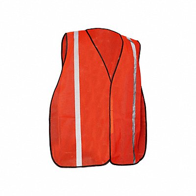 CONDOR 786F32 Back Stp Vest Unrated Orange/Red L/XL