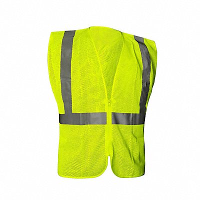 CONDOR 786F34 Class 2 Lime Zipper Mesh Non-Contras