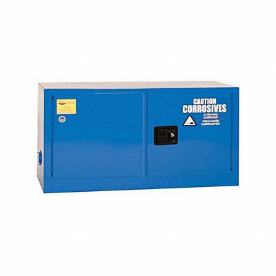 EAGLE ADDCRAX Corrosives Safety Cabinet Blue