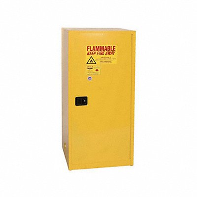 EAGLE 1961X Flammables Safety Cabinet Yellow