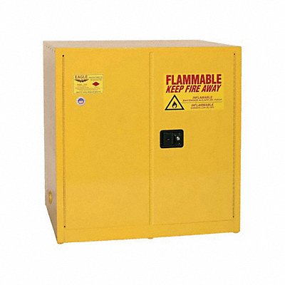 EAGLE 6410X Flammables Safety Cabinet Yellow