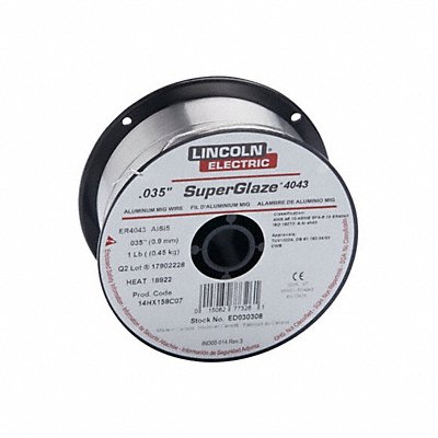LINCOLN ELECTRIC ED025410 K4497 TIG Rod SS ER308/308L 1/16 36 L 1 lb