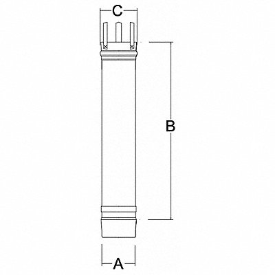 HEATFAB 9304316 Gas Vent Pipe