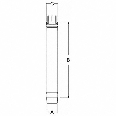 HEATFAB 9305316 Gas Vent Pipe