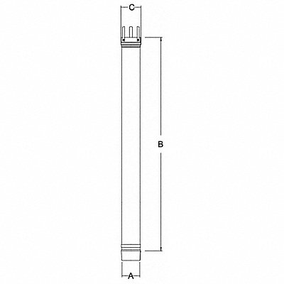 HEATFAB 9407316 Gas Vent Pipe