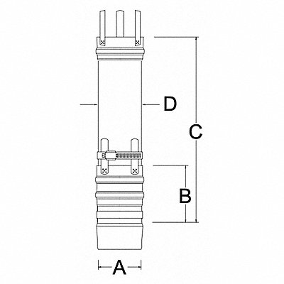 HEATFAB 9324316 Gas Vent Pipe