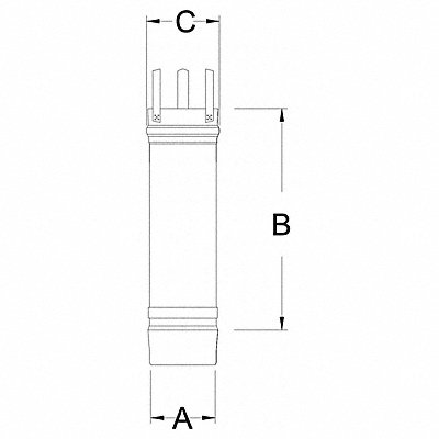 HEATFAB 9402316 Gas Vent Pipe