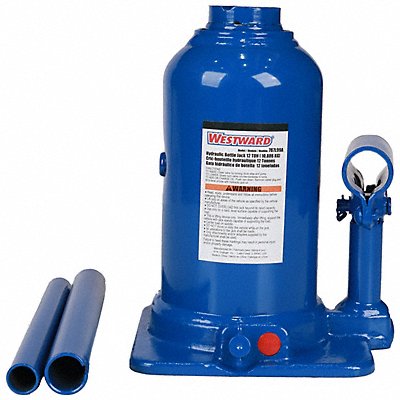 WESTWARD 787L99 Bottle Jack 12 ton Lifting Capacity