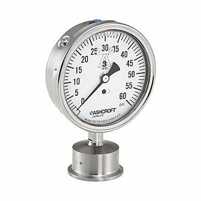 ASHCROFT 351032S15L100 Pressure Gauge