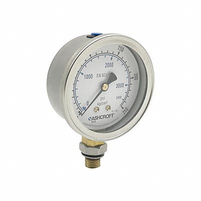 ASHCROFT 638008A4GRWLP0L10000 Pressure Gauge