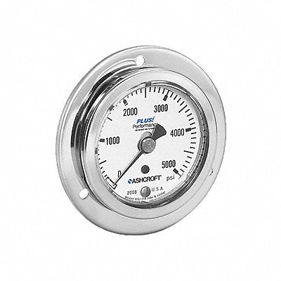 ASHCROFT 632008S02B60 Panel Mount Pressure Gauge
