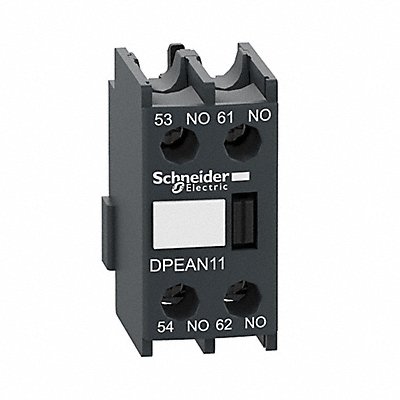 SCHNEIDER DPEAN11 Auxiliary Contact Block 1NO/1NC 10 A