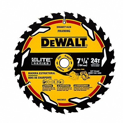 DEWALT DWAW71424B10 Circular Saw Blade 7 1/4 in PK10