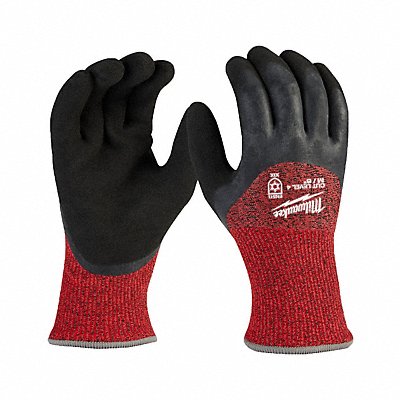 MILWAUKEE 48737941B WINTER DIP GLOVE CUT 4 M PK12
