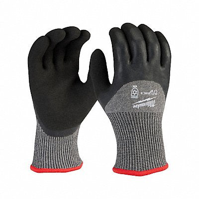 MILWAUKEE 48737952B WINTER DIP GLOVE CUT 5 L PK12