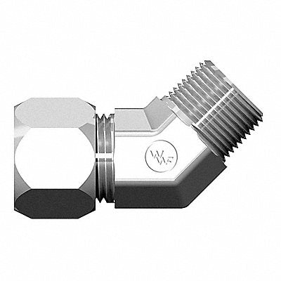 WEATHERHEAD 7355X04X02 ELBOW 45D MALE X COMPRESSION