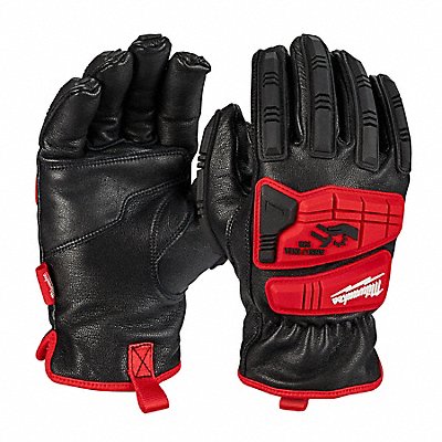 MILWAUKEE 48228780 Work Gloves Color Black/Red 7 1/4 L