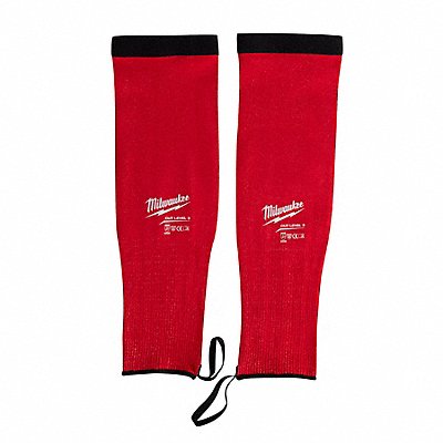 MILWAUKEE 48739030 Cut Resistant Sleeves Red HPPE 16 L