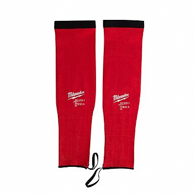 MILWAUKEE 48739031B Cut Resistant Sleeves Red HPPE 18 L PK12