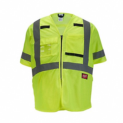 MILWAUKEE 48735141 Safety Vest Polyester Yellow S/M