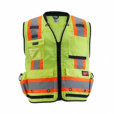 MILWAUKEE 48735162 Safety Vest Polyester Yellow L/XL