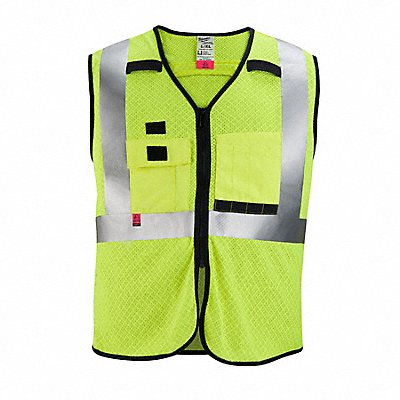 MILWAUKEE 48735203 Safety Vest Polyester Yellow 2XL/3XL