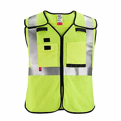 MILWAUKEE 48735211 Safety Vest Polyester Yellow S/M