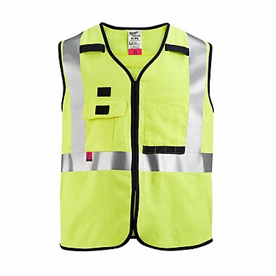 MILWAUKEE 48735301 Safety Vest Polyester Yellow S/M