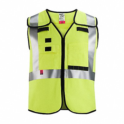 MILWAUKEE 48735314 Safety Vest Polyester Yellow 4XL/5XL