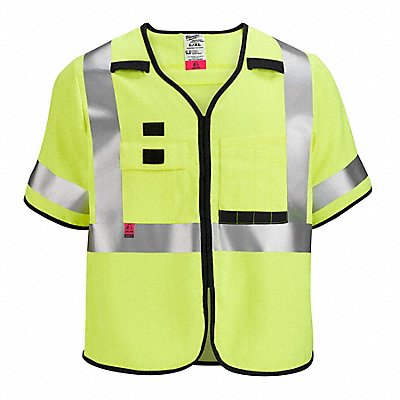 MILWAUKEE 48735321 Safety Vest Polyester Yellow S/M