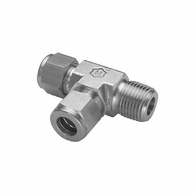 HAM-LET 771LSS10MMX14 Male Run Tee Stainless Steel