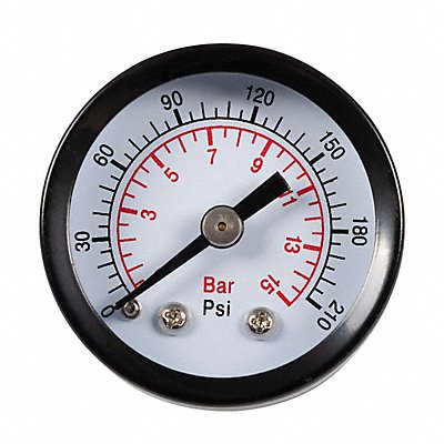 SPEEDAIRE F5013700710 Pressure Gauge. For 787U82. Speedaire