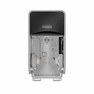 KIMBERLY-CLARK PROFESSIONAL 58721 Toilet Paper Dispenser 2 Rolls Plastic Blk