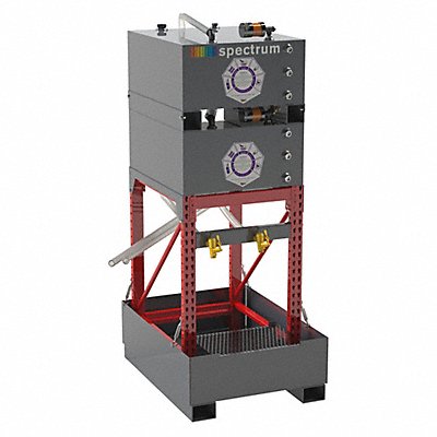 SPECTRUM 37202 Bulk Oil Storage System 88 in H 65 gal