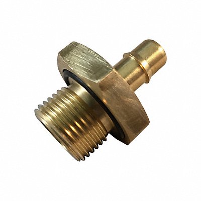 MEM-CO 14BSPPB6OVSS Mini Barb Fitting SS 3/4 in L