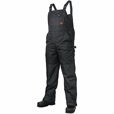 TOUGH DUCK 791016 H4959 Bib Overalls Black Size 42x32 in