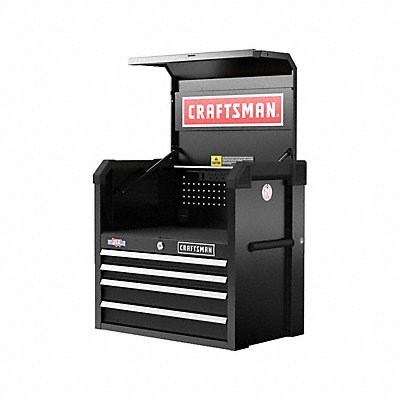 CRAFTSMAN CMST32642BK Chest 4 Drawers 16 D 24-1/2 H 26 W Black