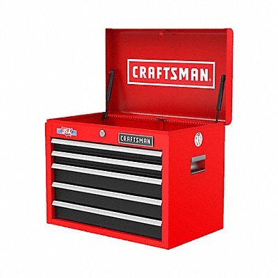 CRAFTSMAN CMST98263RB Chst 5 Drwrs 16 D 19-3/4x26 Rd 18-20 Ga.