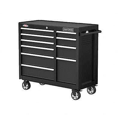 CRAFTSMAN CMST341102BK Cabinets 10 Drawers 18 D 41 W Black