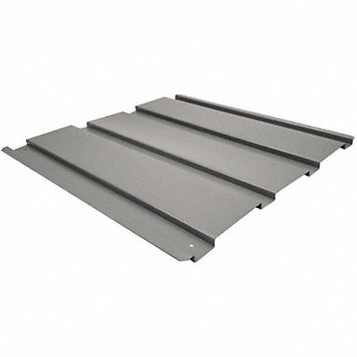 LYON LLC DD652241 Ribbed Decking Grey 24 x24